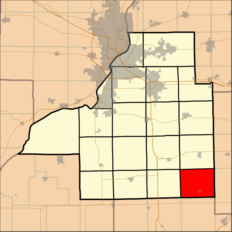 Locator map of Hittle