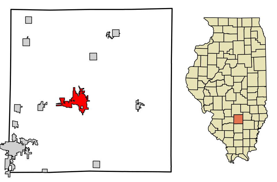Locator map of Salem