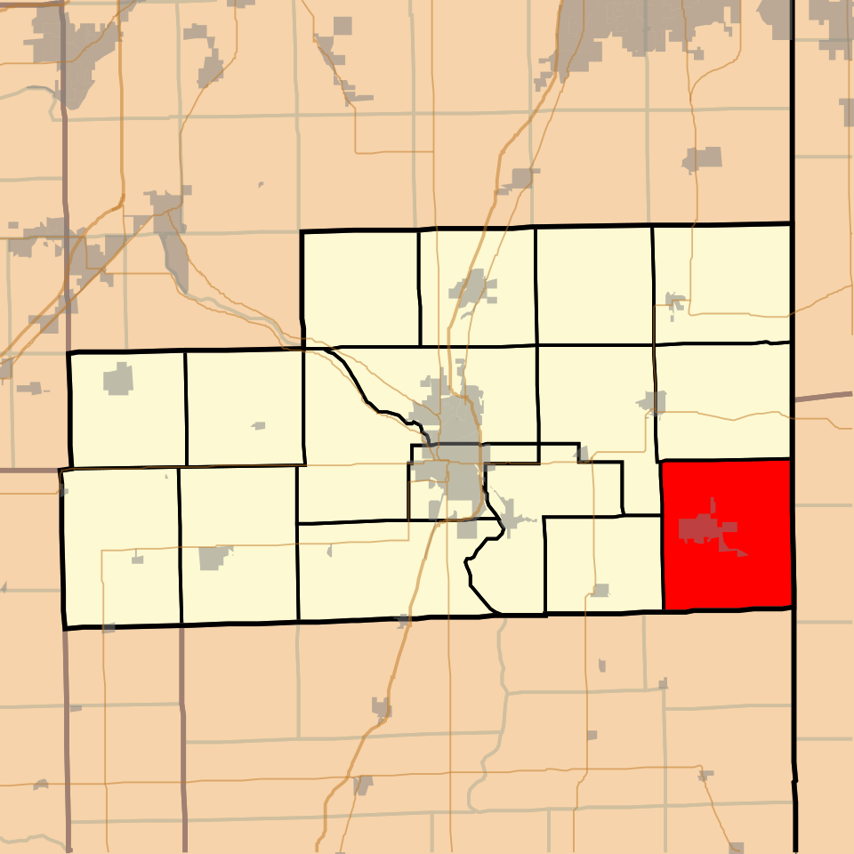 Locator map of Pembroke