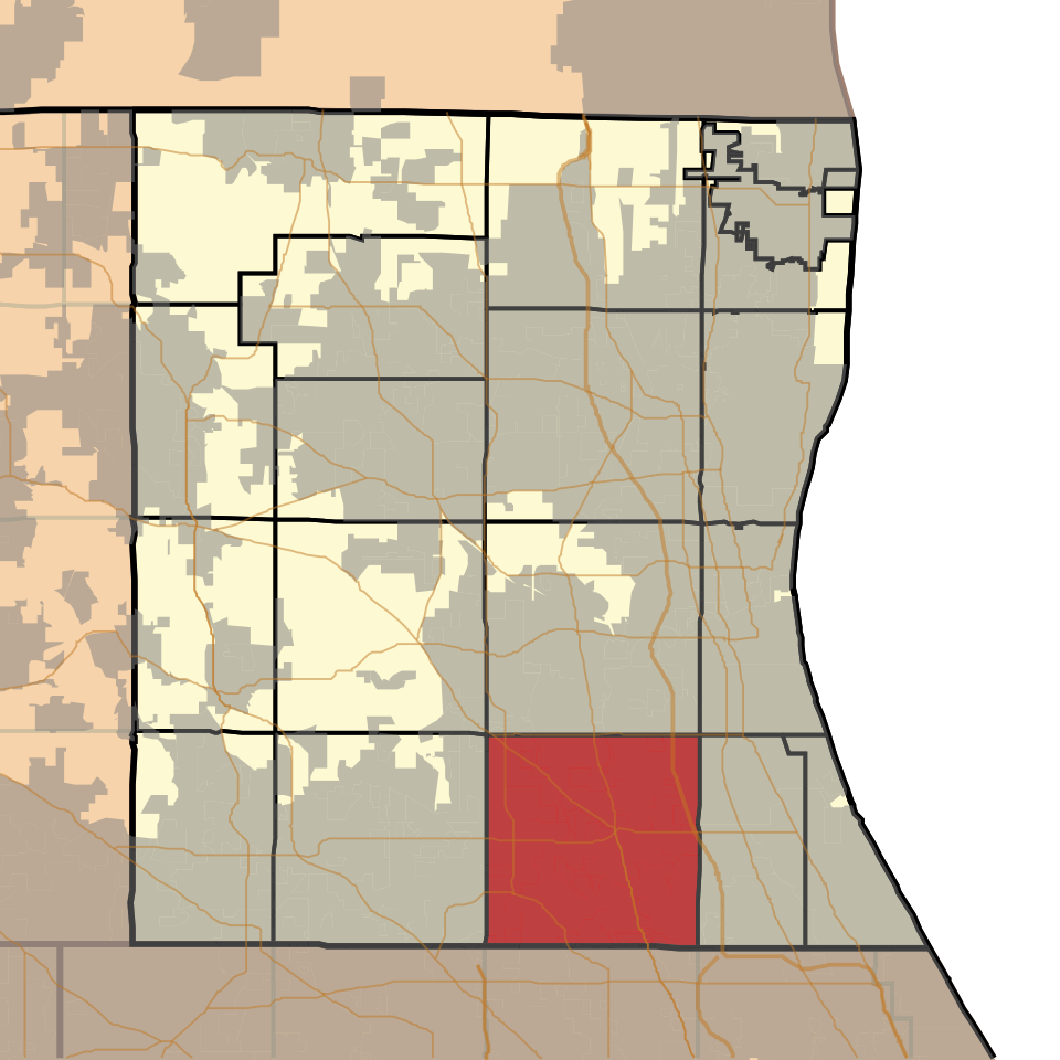 Map of Vernon