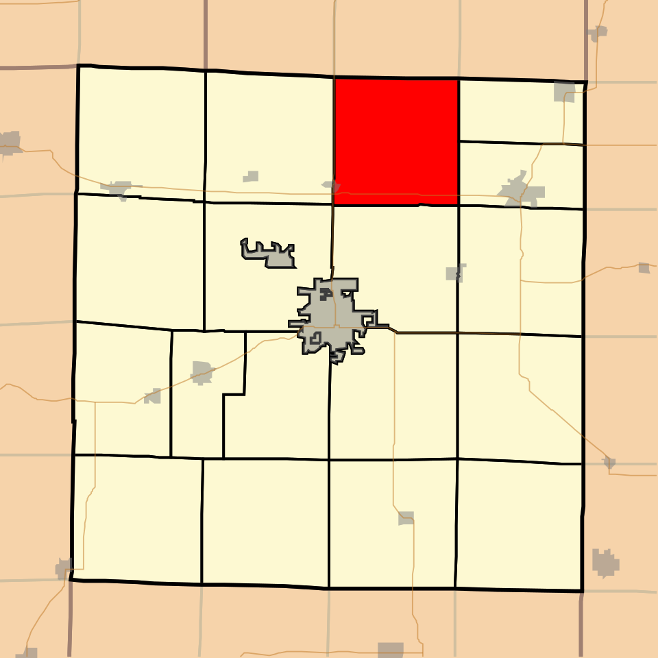 Locator map of Walnut Grove