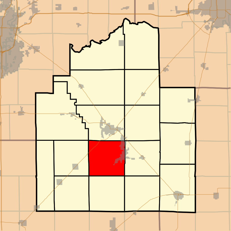 Locator map of Johnson