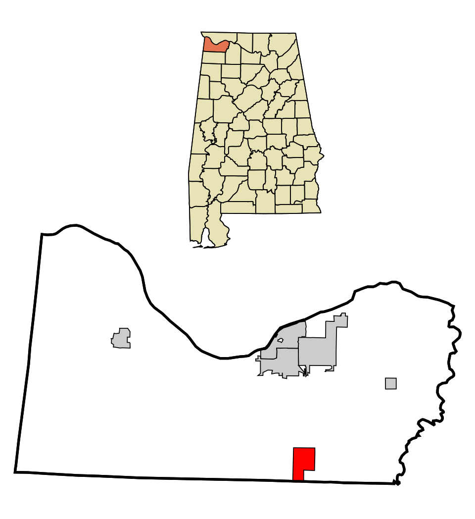 Locator map of Littleville