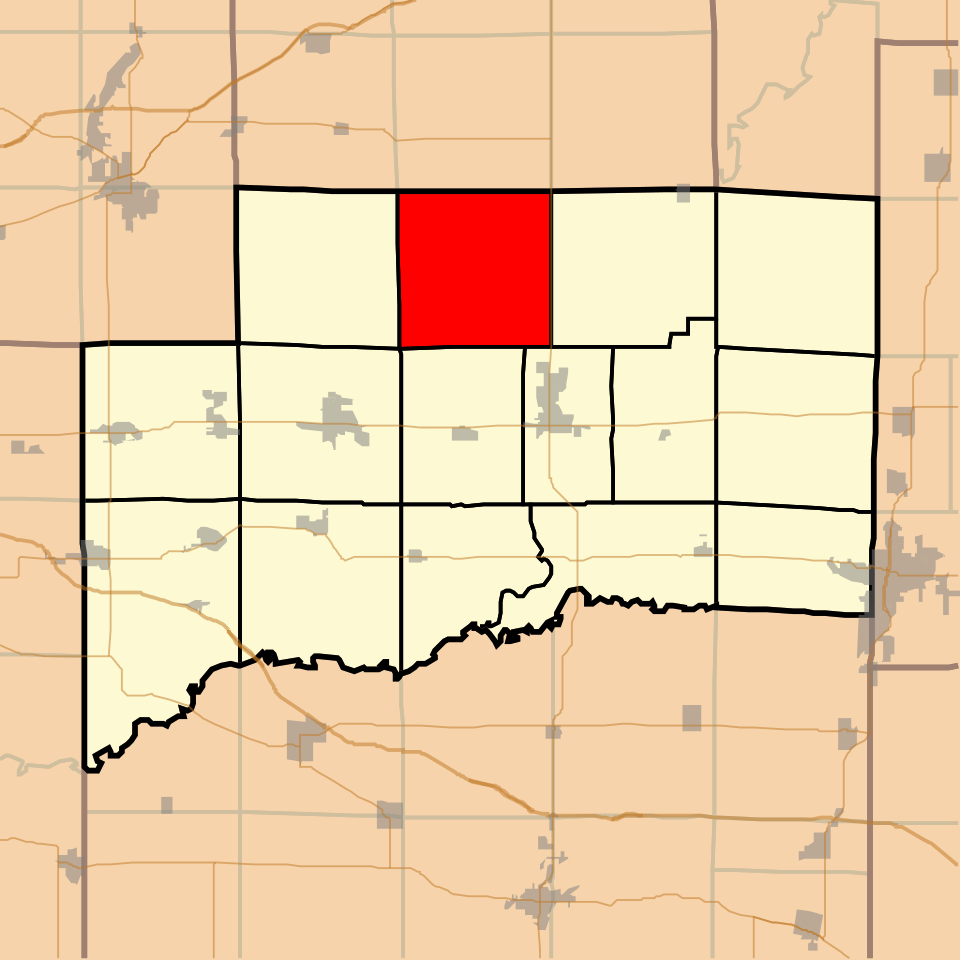 Locator map of Wheatfield