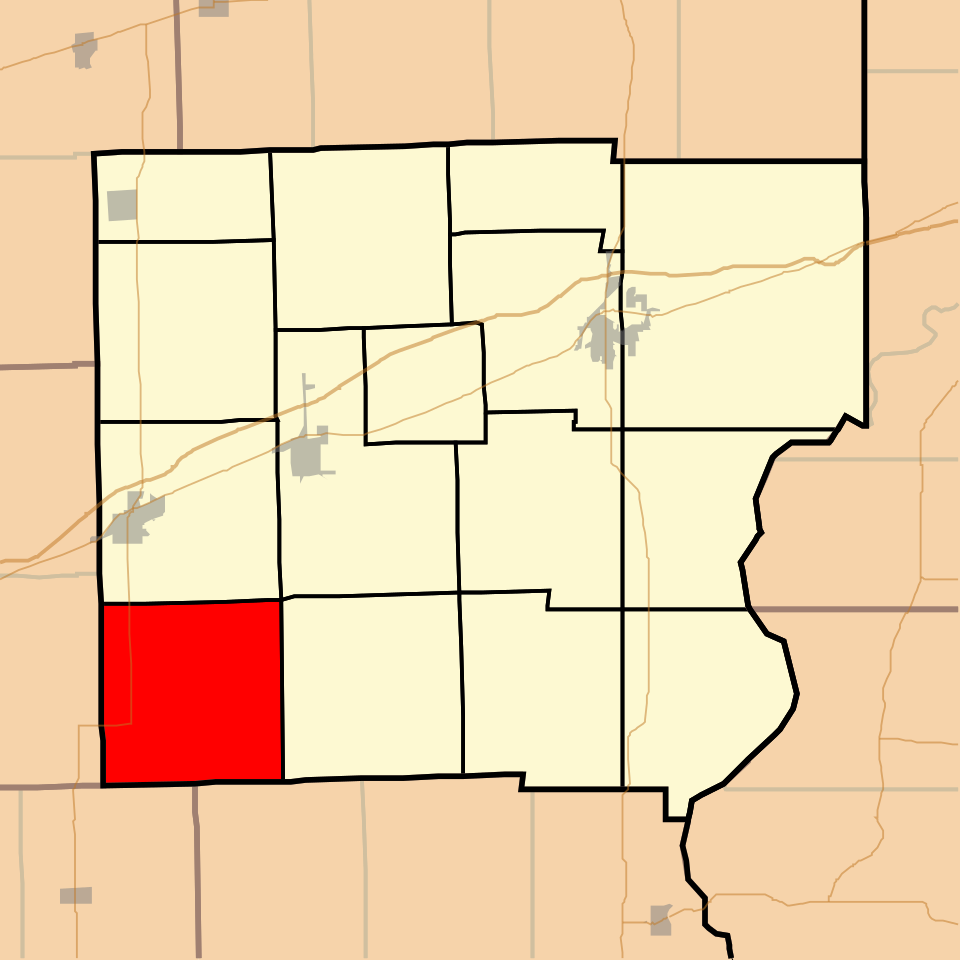 Locator map of Johnson