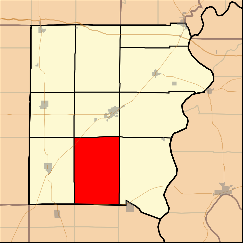 Locator map of Heralds Prairie