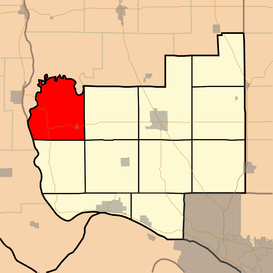 Locator map of Richwood