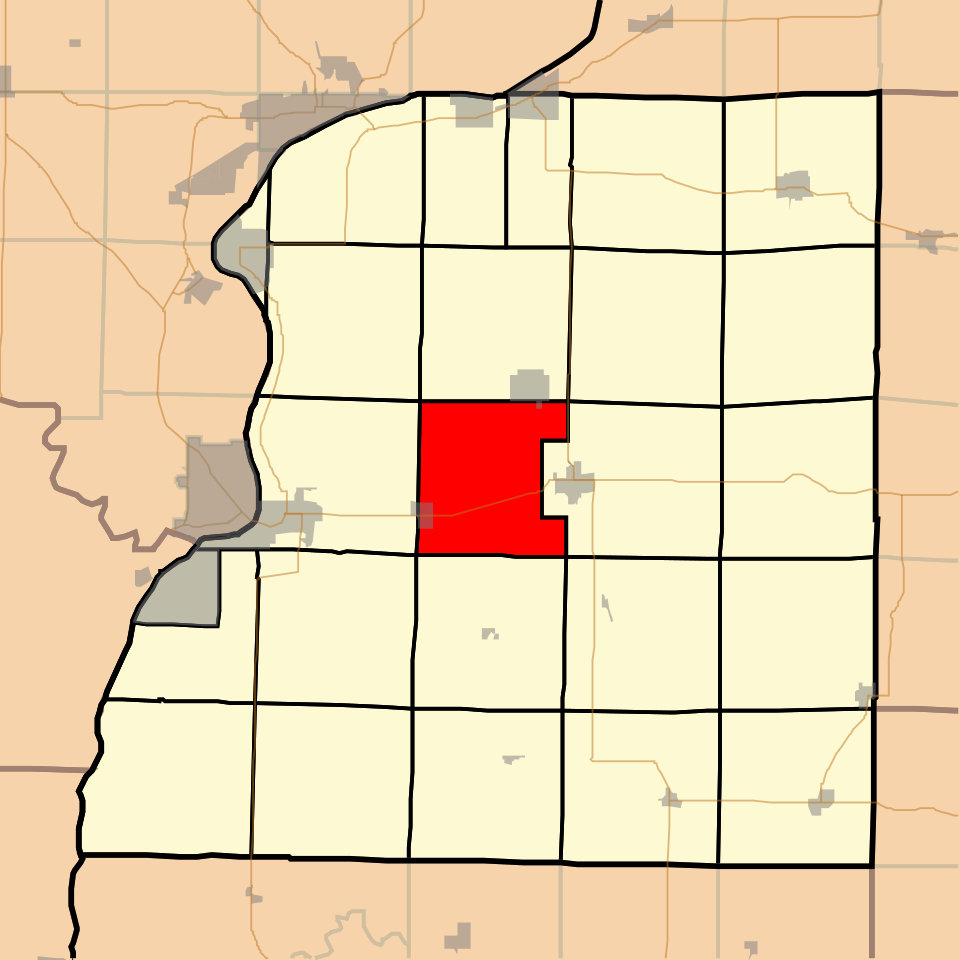 Locator map of Prairie