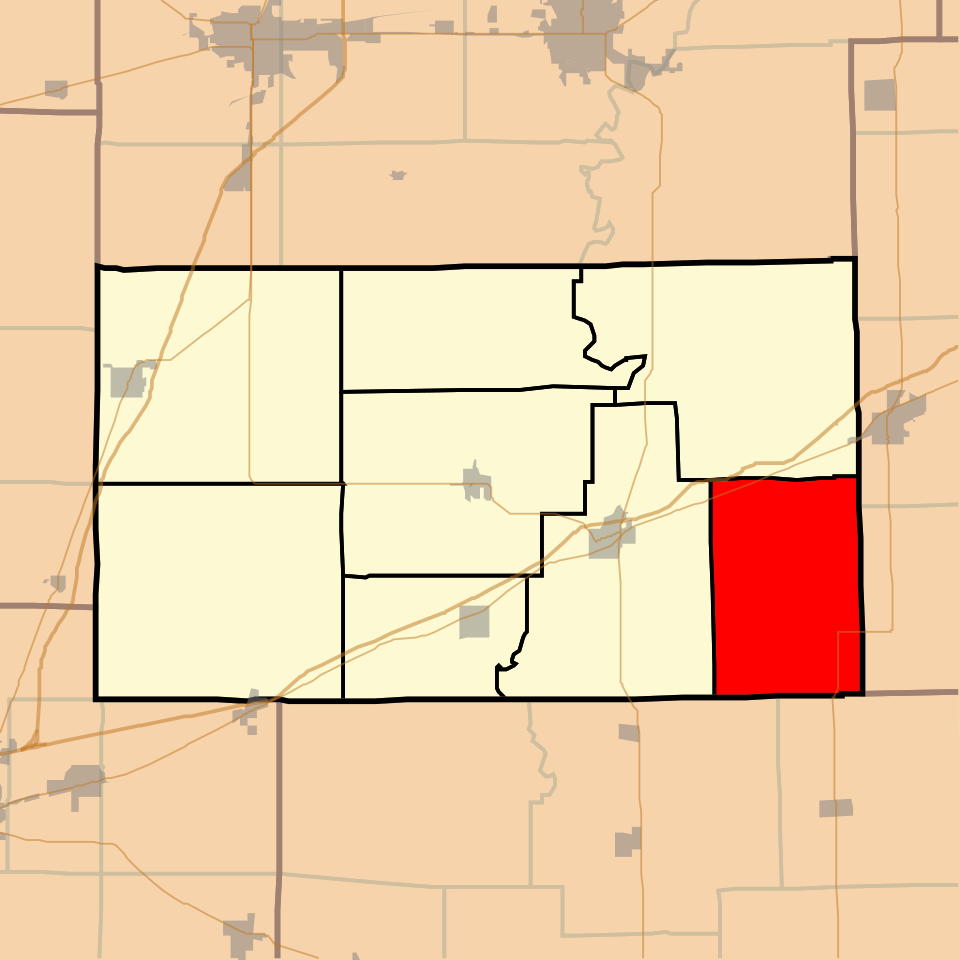 Locator map of Crooked Creek
