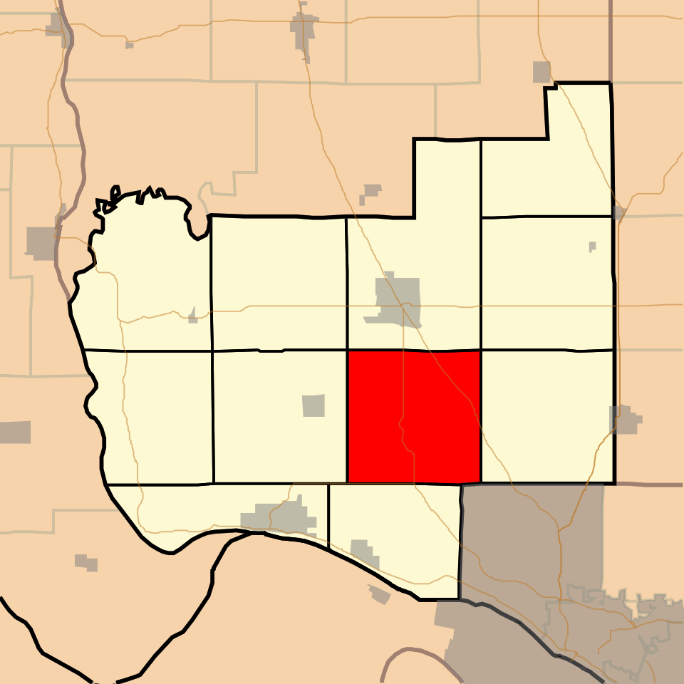 Locator map of Mississippi