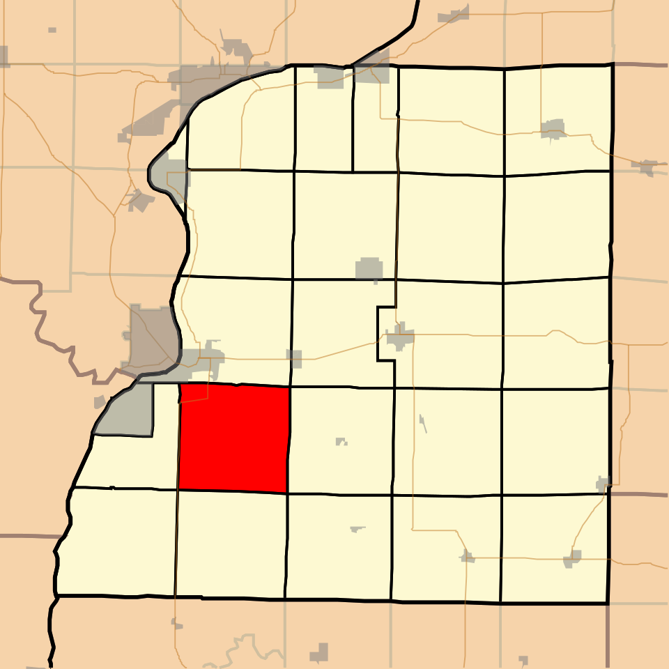 Locator map of Wythe