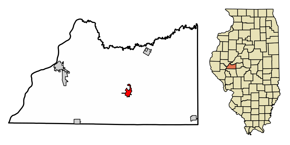 Locator map of Virginia