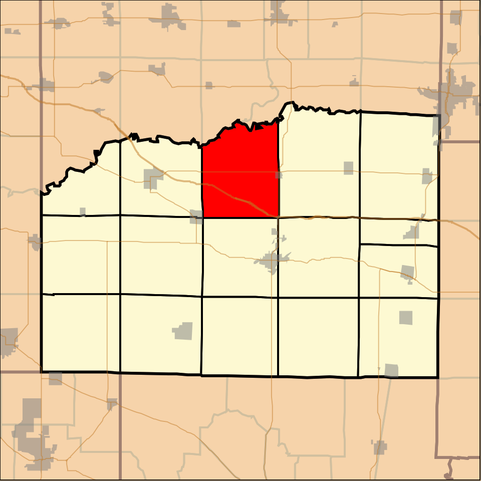 Locator map of Covington