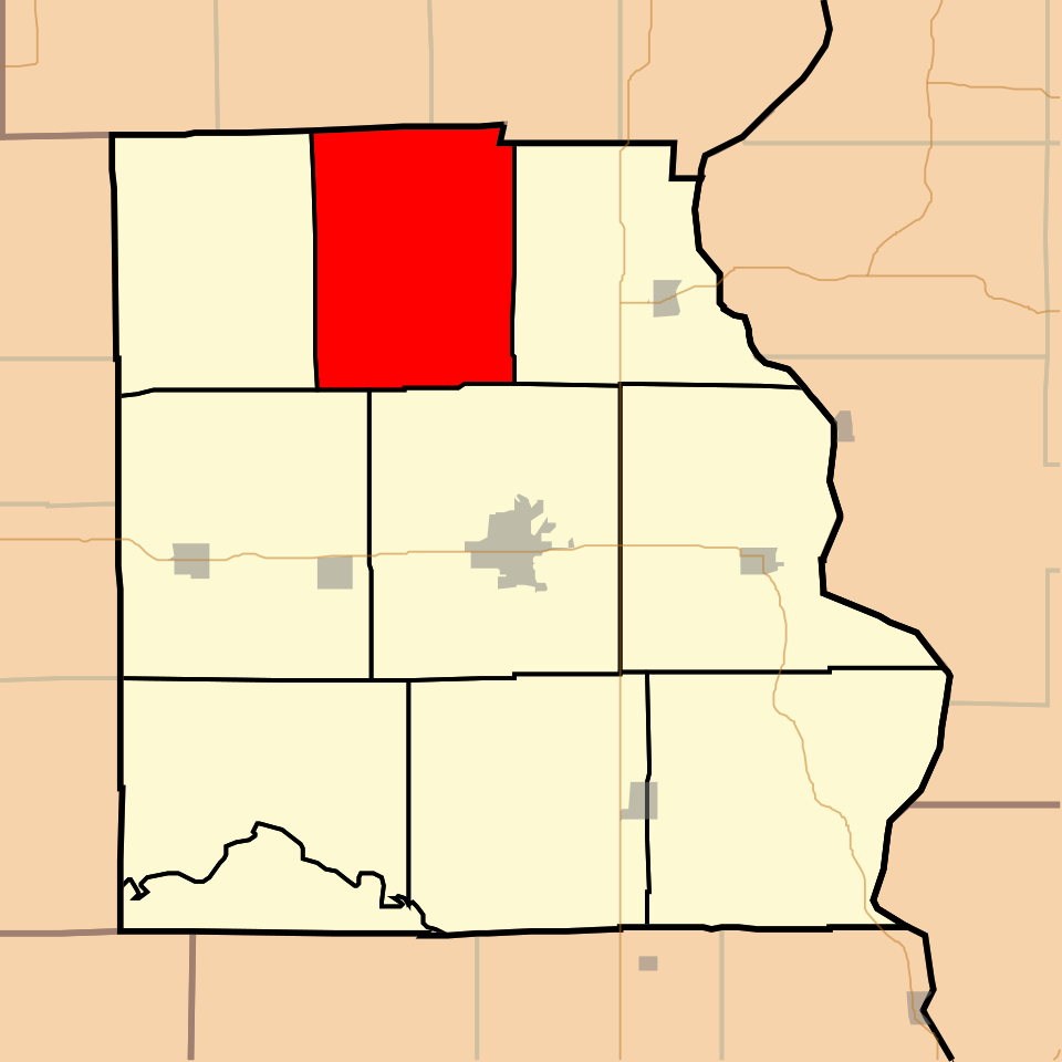 Locator map of Prairie