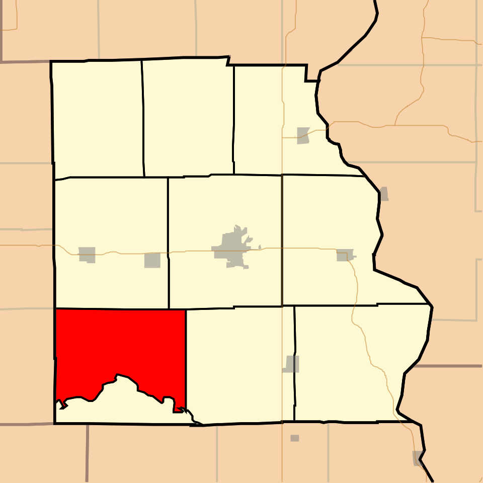 Locator map of Martin