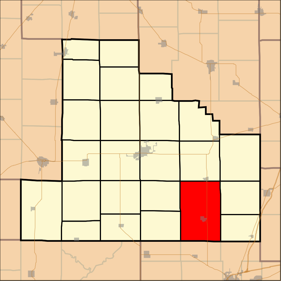 Locator map of Prairie