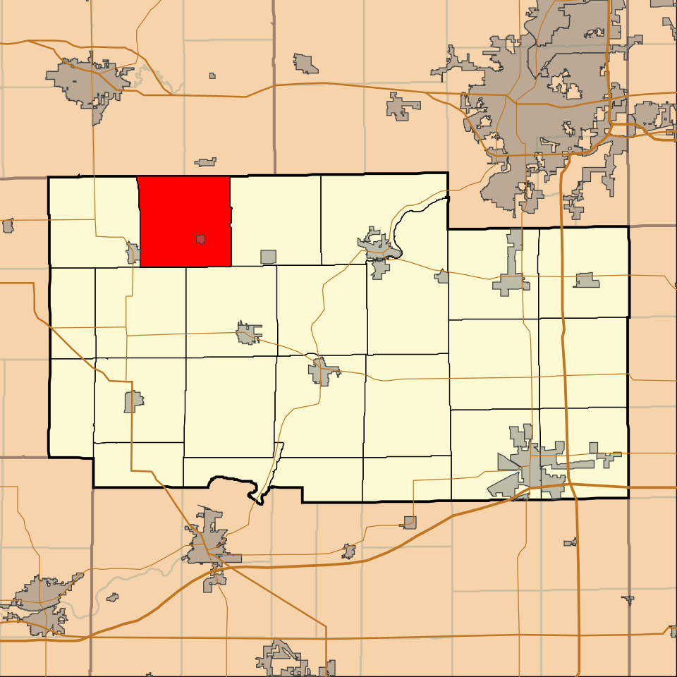 Locator map of Maryland