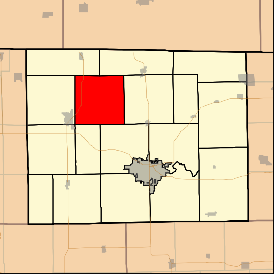 Locator map of Waddams