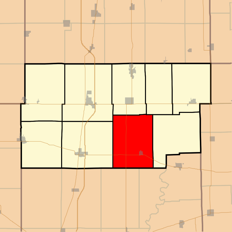 Locator map of Bowdre