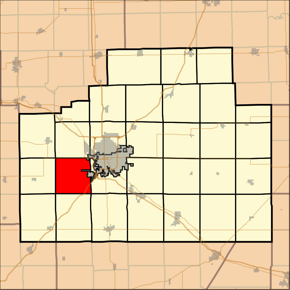 Locator map of Dale