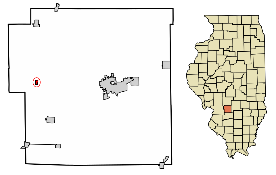 Locator map of Old Ripley