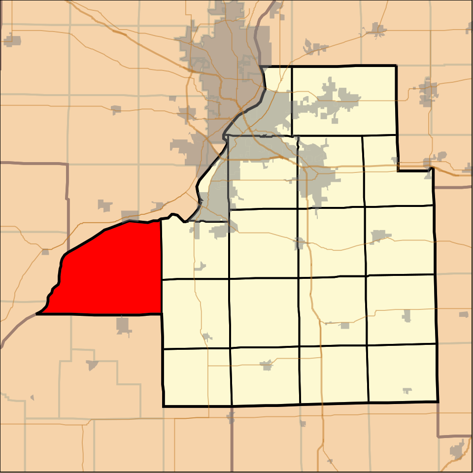 Locator map of Spring Lake