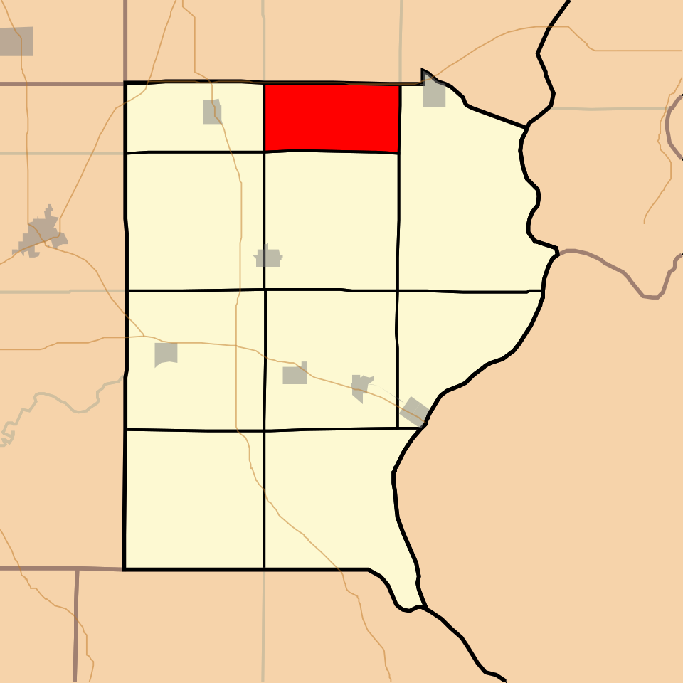 Locator map of Asbury