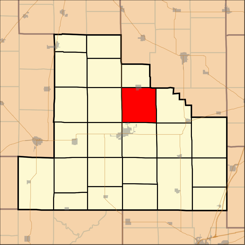 Locator map of Okaw