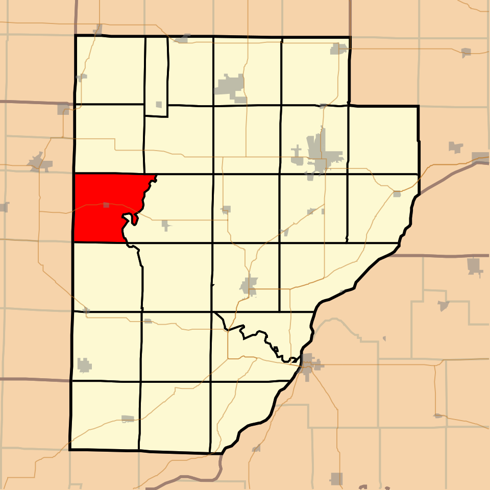 Locator map of Harris