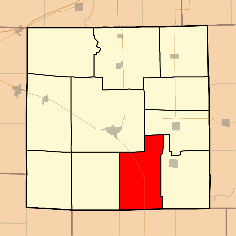 Locator map of Fox