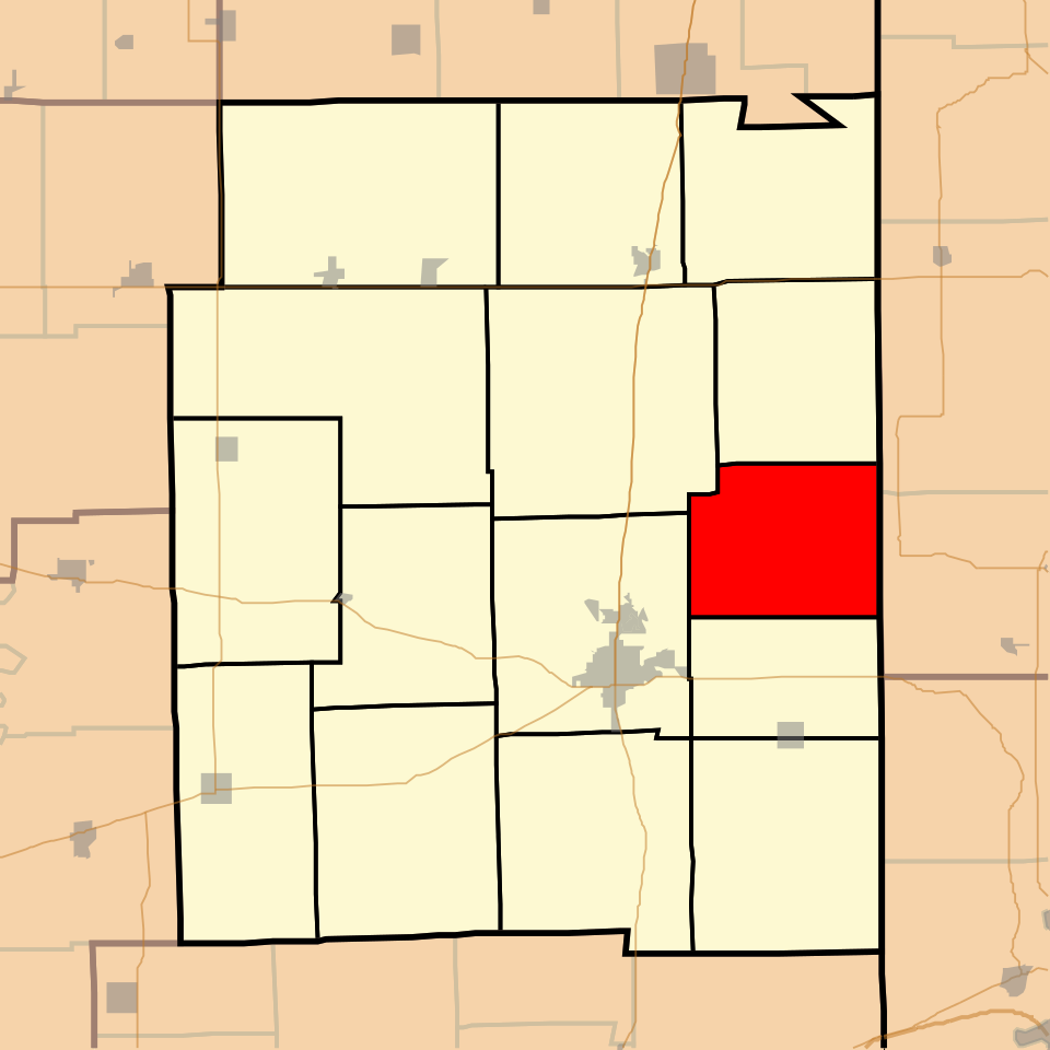 Locator map of Hunter