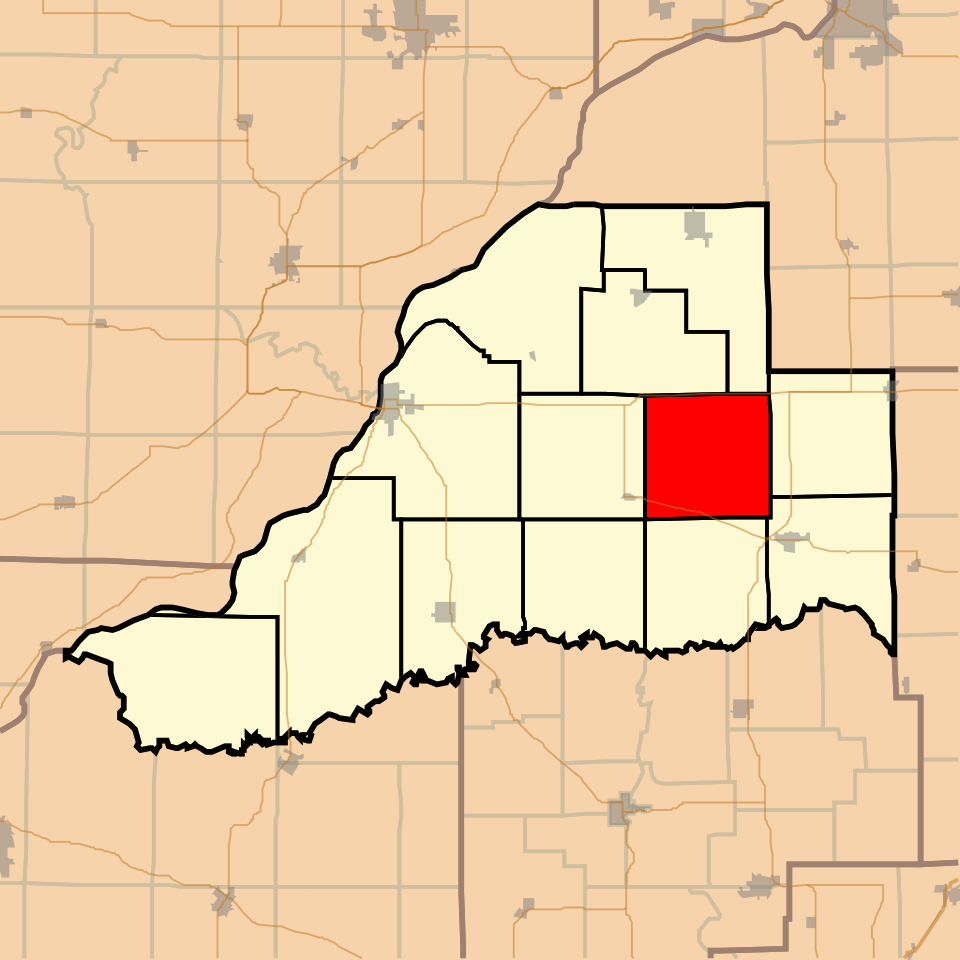 Locator map of Pennsylvania