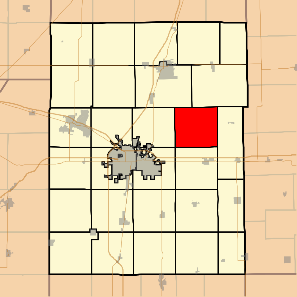 Locator map of Stanton