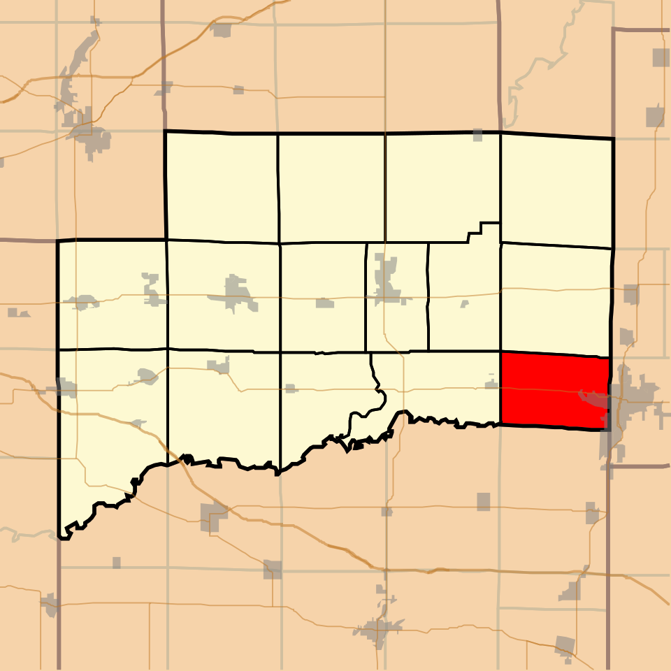Locator map of Brookside