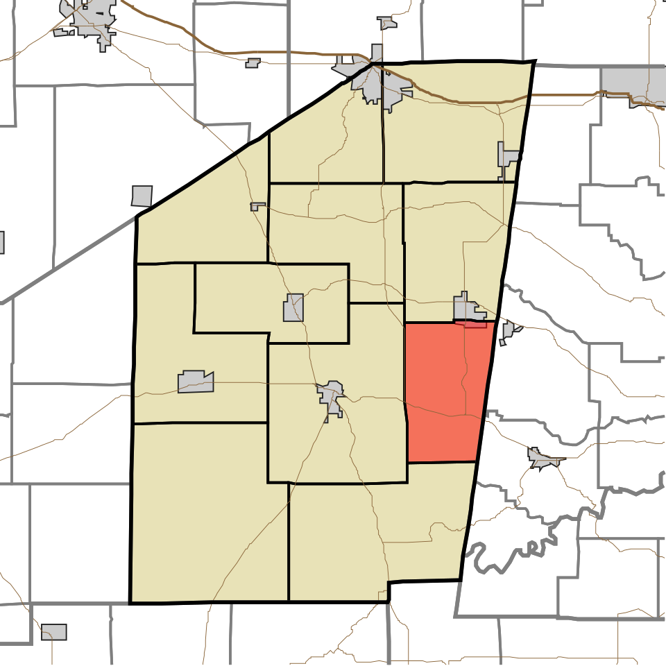 Locator map of Washington