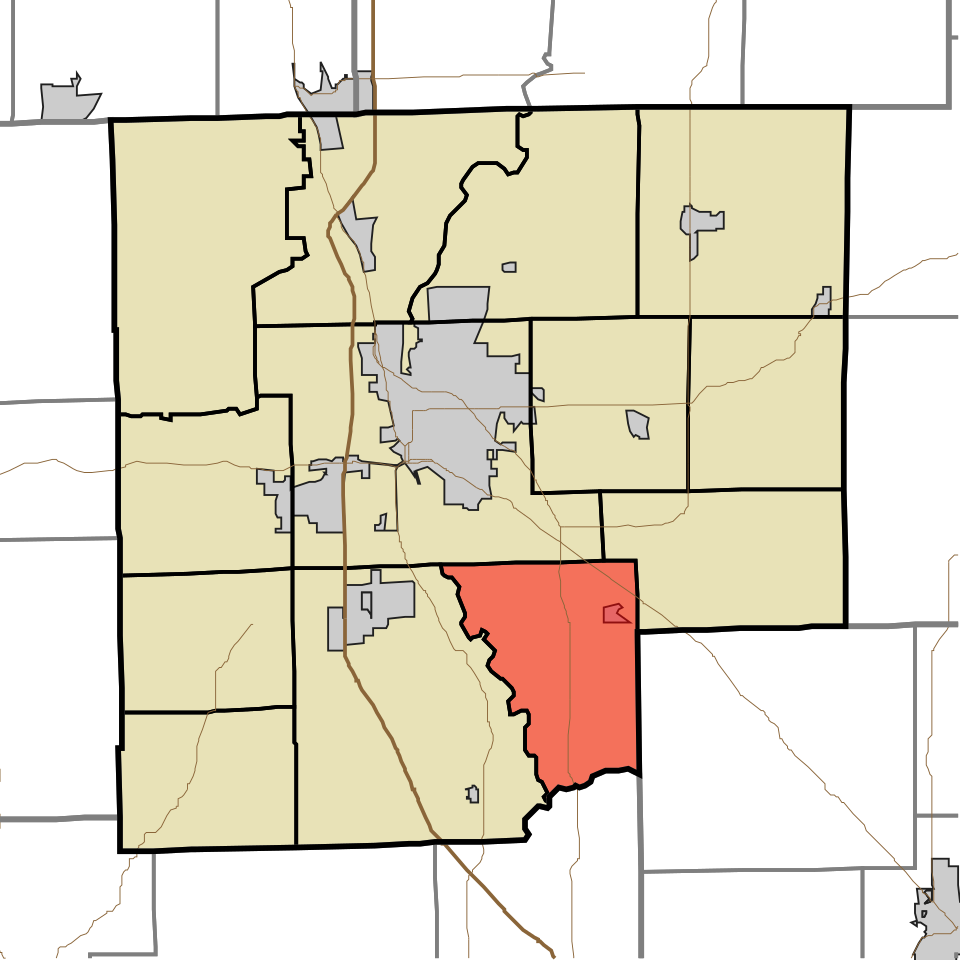 Locator map of Sand Creek