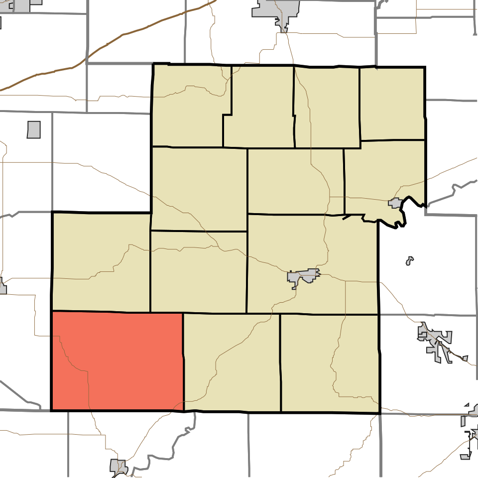 Locator map of Jefferson