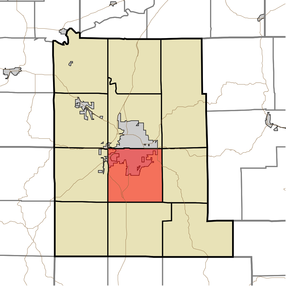 Locator map of Perry