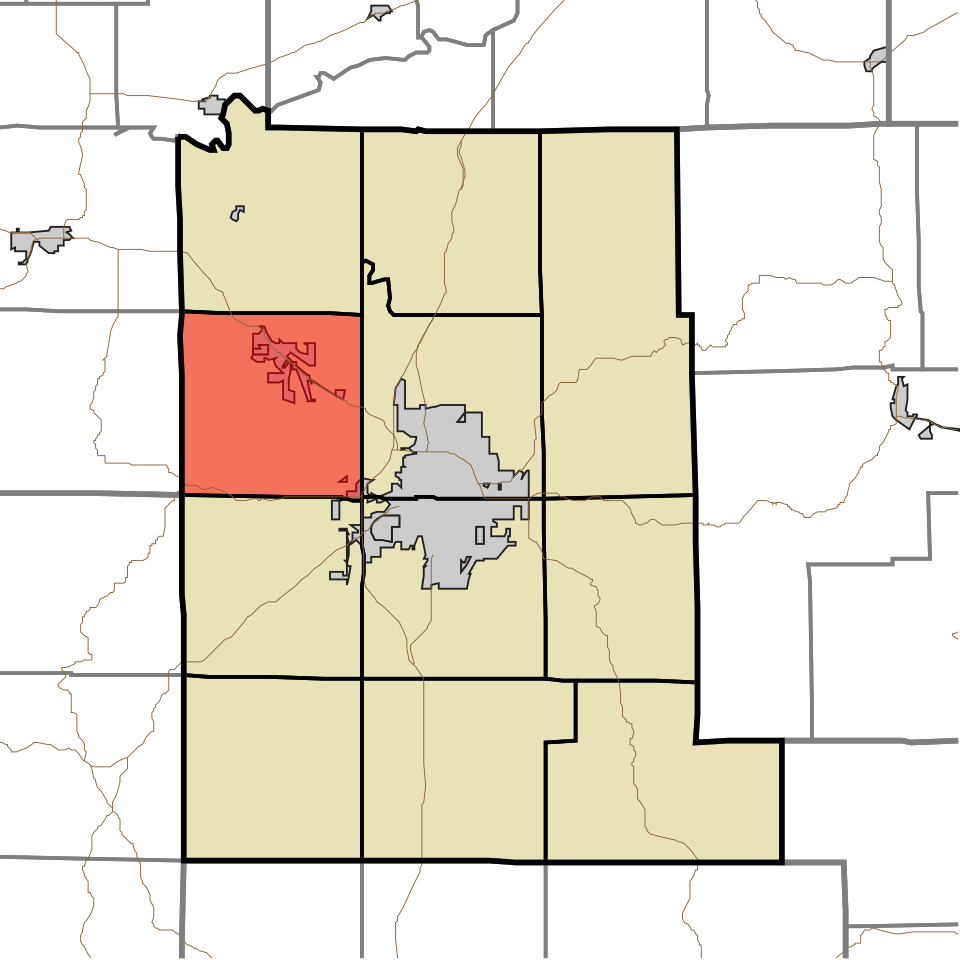 Locator map of Richland