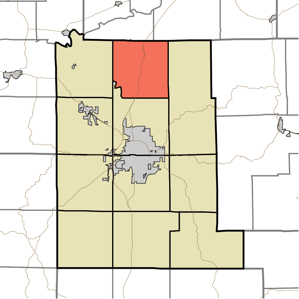 Locator map of Washington
