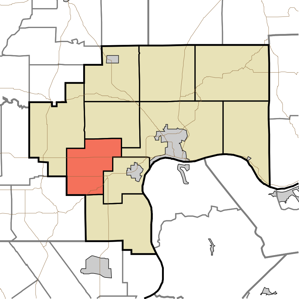 Locator map of Republican