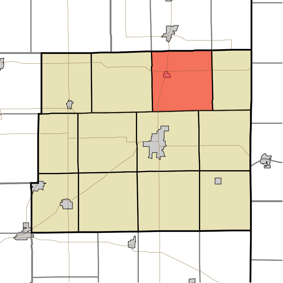 Locator map of Bearcreek