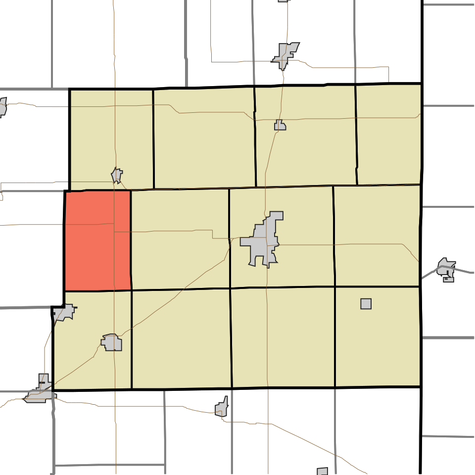 Locator map of Knox