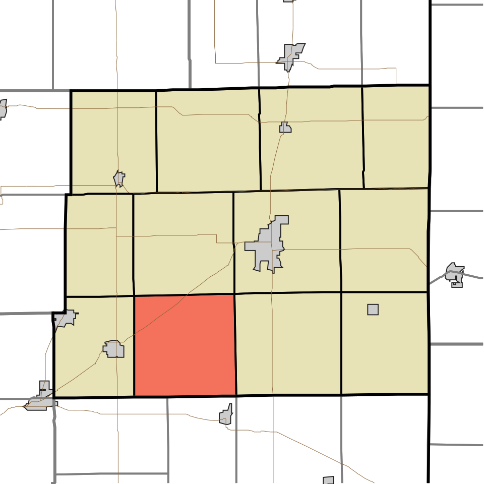 Locator map of Jefferson