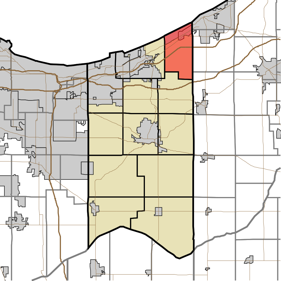 Locator map of Pine