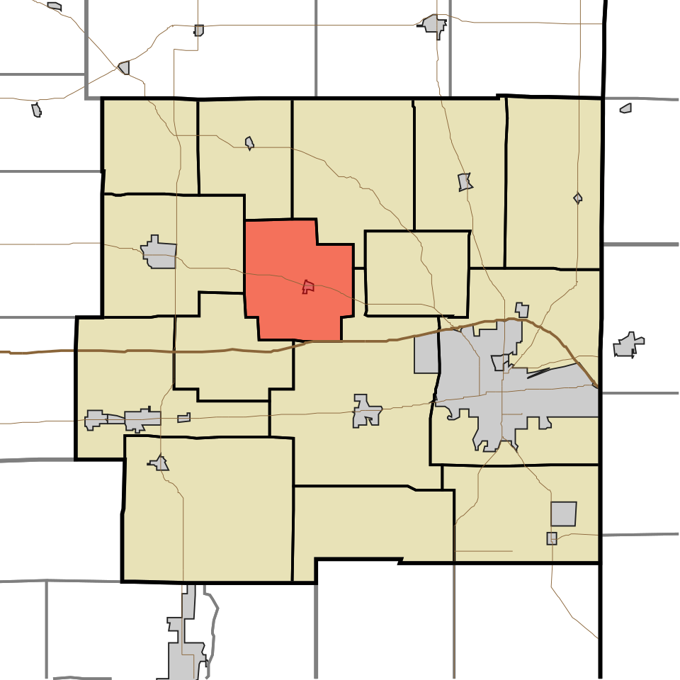 Locator map of Clay