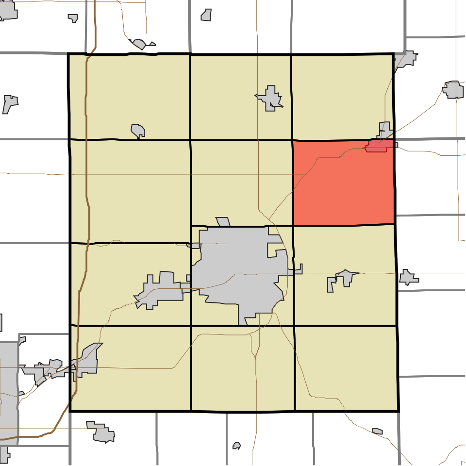 Locator map of Delaware