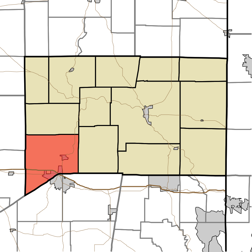 Locator map of Ray