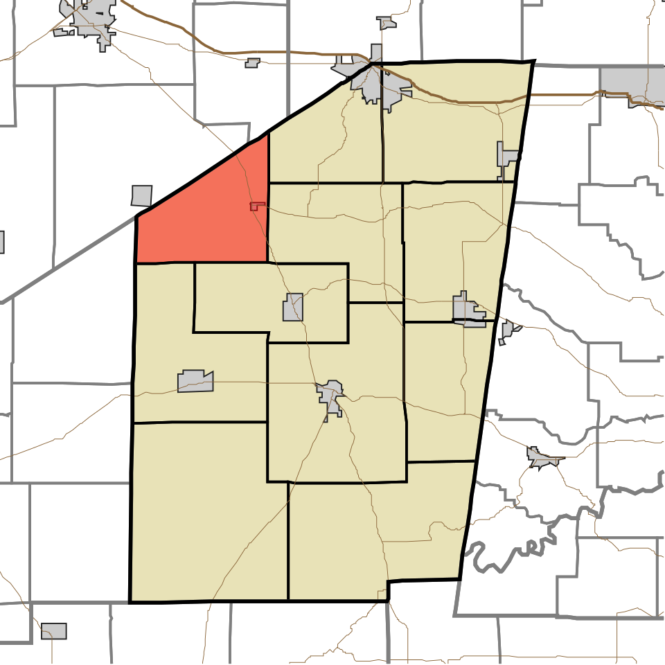 Locator map of Jackson