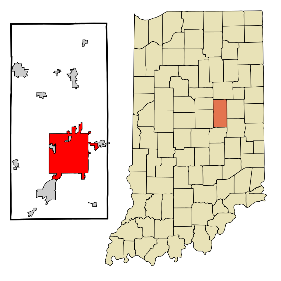 Locator map of Anderson